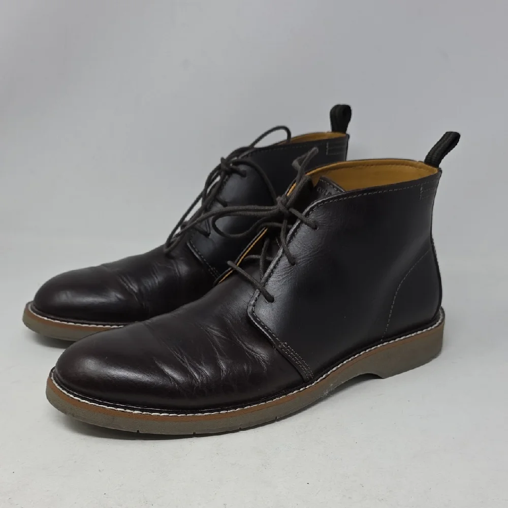 Cole Haan Morris Dark Brown Leather Chukka Boots Men's Size 9